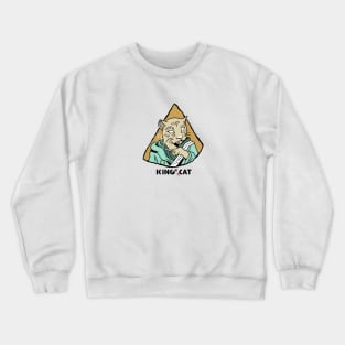 KING OF CAT Crewneck Sweatshirt